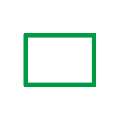 どこでもPOP A3サイズ緑（内寸297×420㎜、外寸357×480㎜）